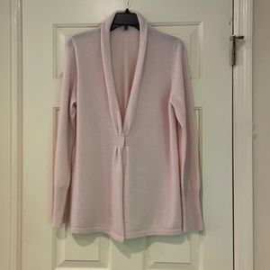 REDUCED - Worth Pale Pink Sweater Jacket